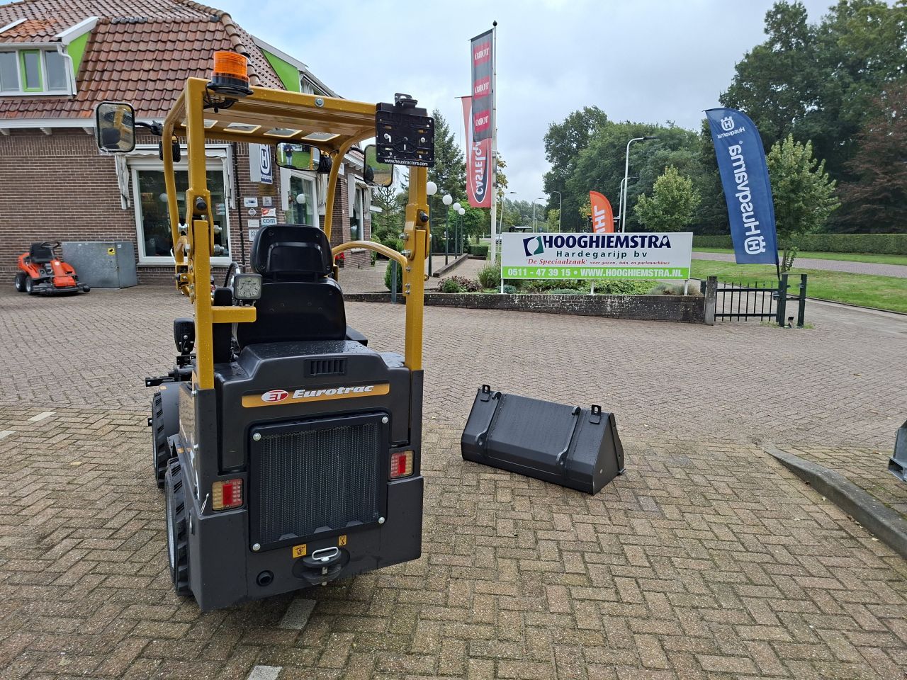 Eurotrac W10 zeer compacte shovel / kniklader - Lease evt.