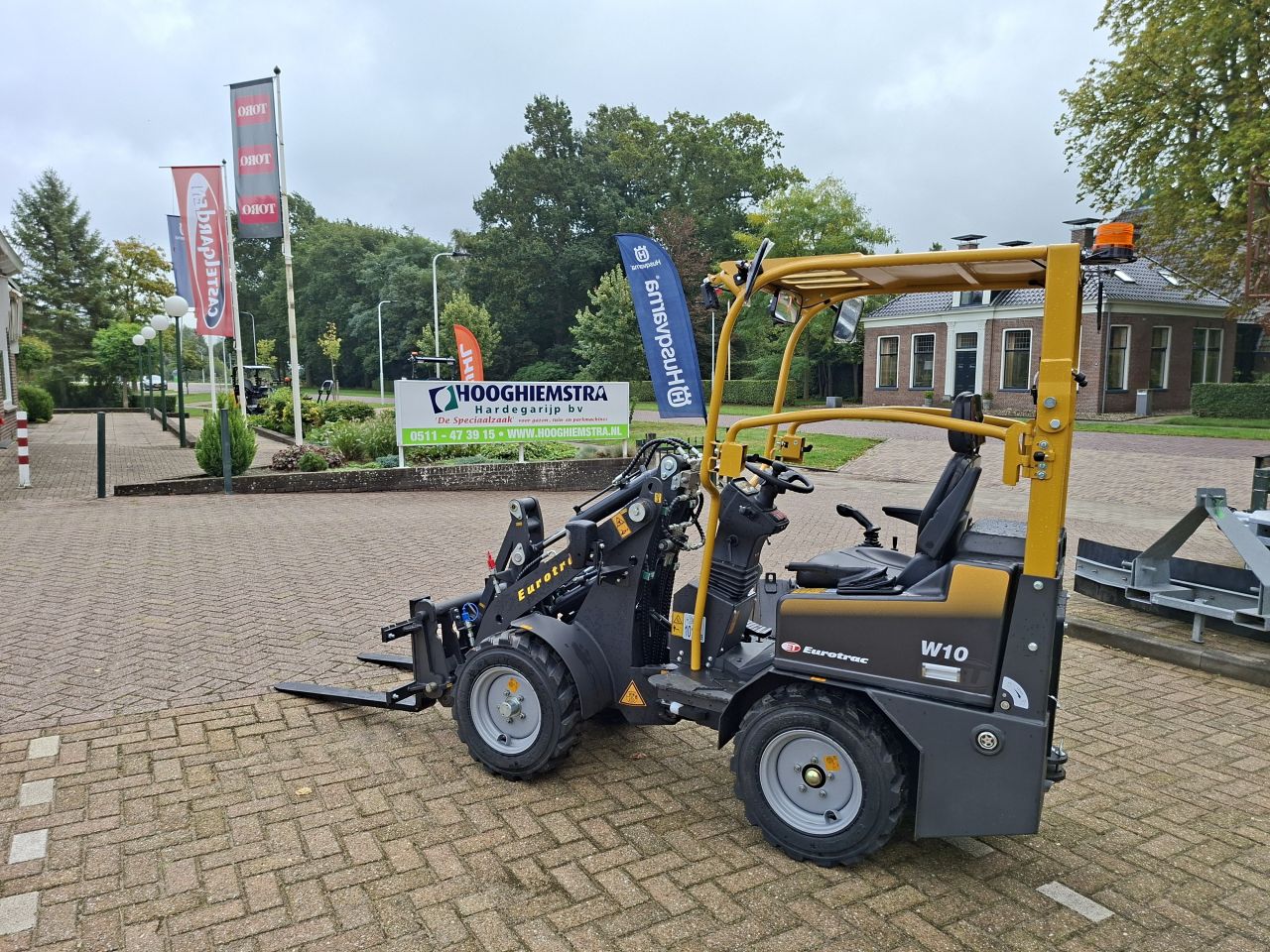 Eurotrac W10 zeer compacte shovel / kniklader - Lease evt.