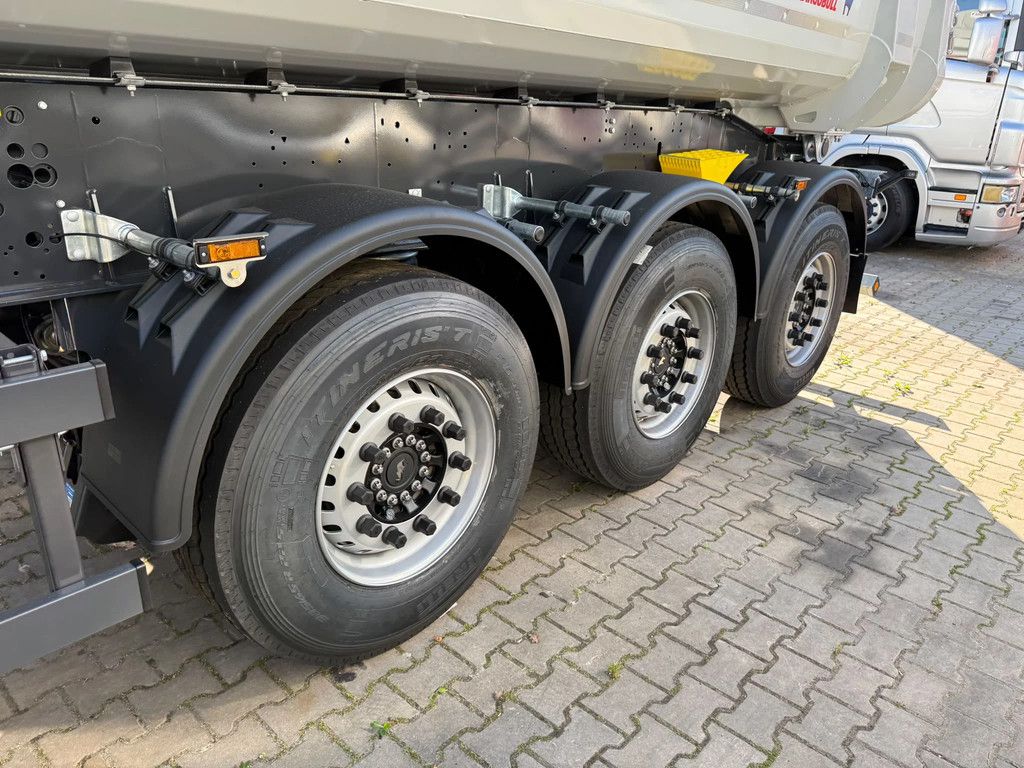 Schmitz Cargobull SKI24 SL 28m3 Stalen kipper Liftas Automatisch zeil, Nieuw