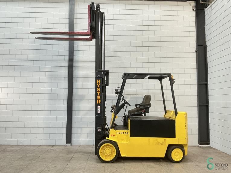 Heftrucks Elektrisch Hyster E 5.50 XL 2002 Side-shift
