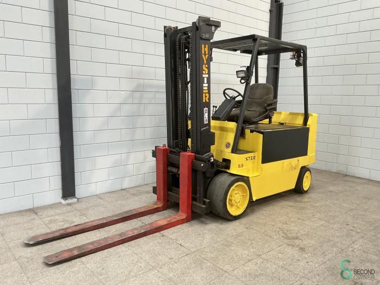Heftrucks Elektrisch Hyster E 5.50 XL 2002 Side-shift
