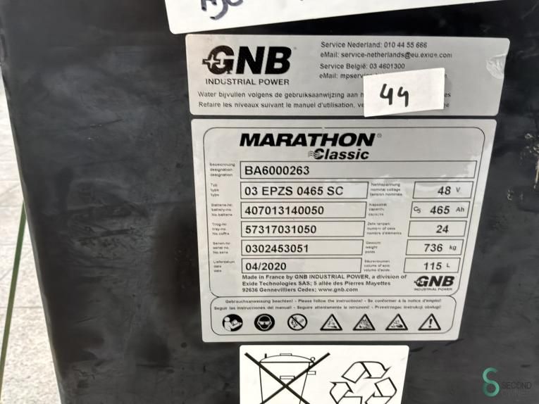 Batteries Electric Marathon 03 EPZS 0465 SLC 2020