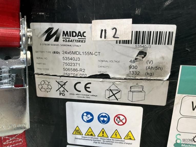 Batteries Electric Midac 24/6MDL155 2020