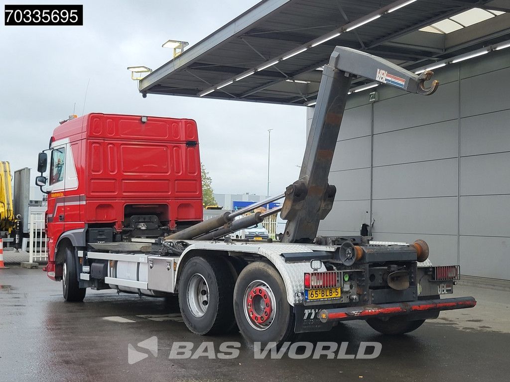 DAF XF XF 480 6X2 NL-Truck APK VDL S-25-6200 containersystem Lift+steering axle Automatic Euro 6