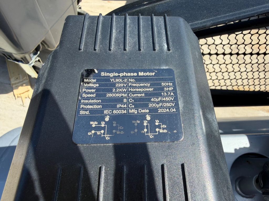 Sidalco Compressor 200L 2.2 KW met wielen
