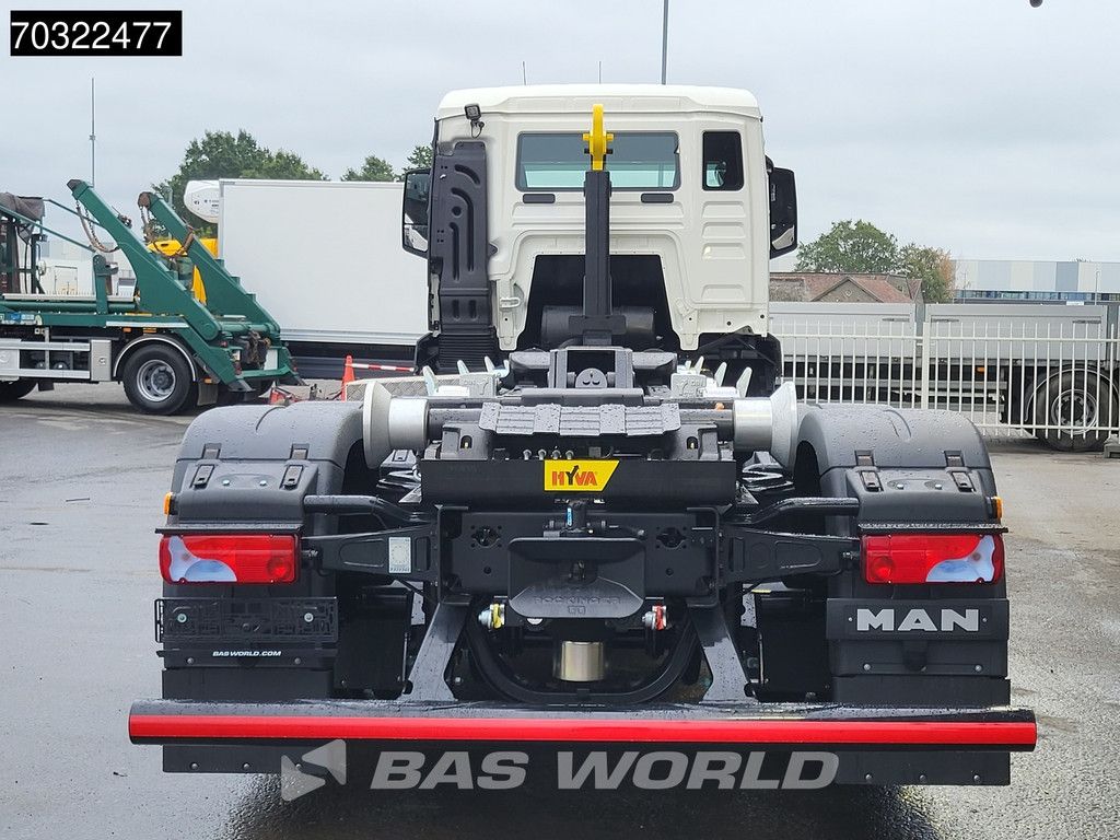 MAN TGS 26.480 6X2 NEW! HYVA 26-60 S containersystem Lift+LenkAchse Airco Euro 6