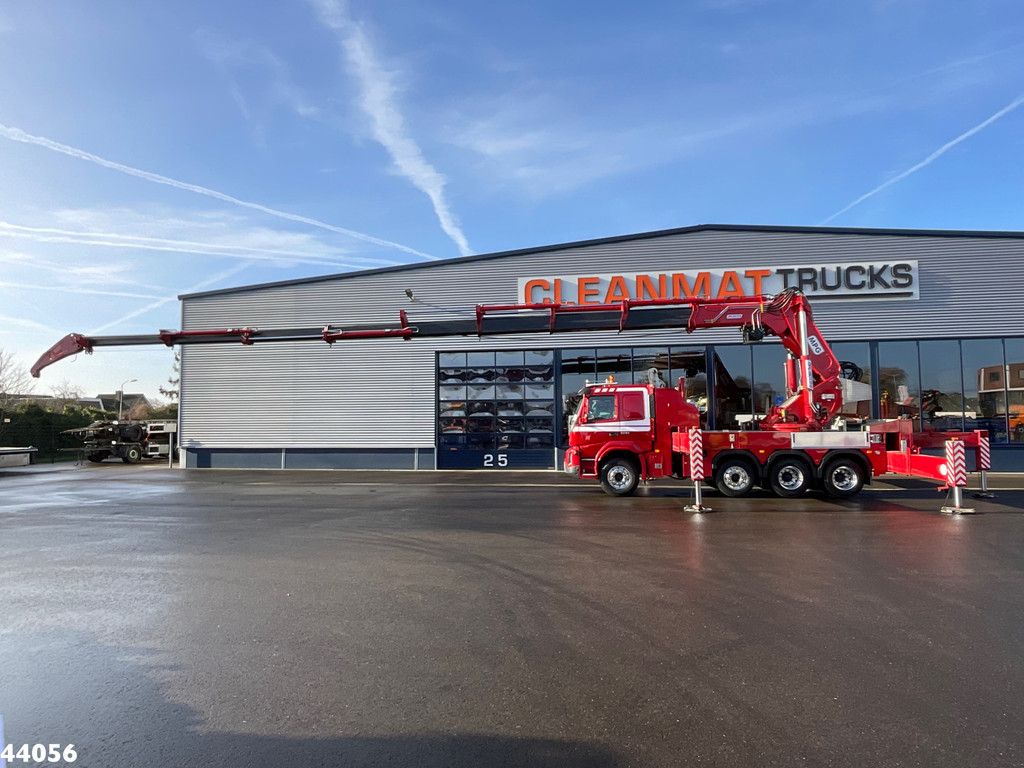 Volvo FMX 500 8x4 Euro 6 MPG 150 Tonmeter laadkraan Just 53.033 km!
