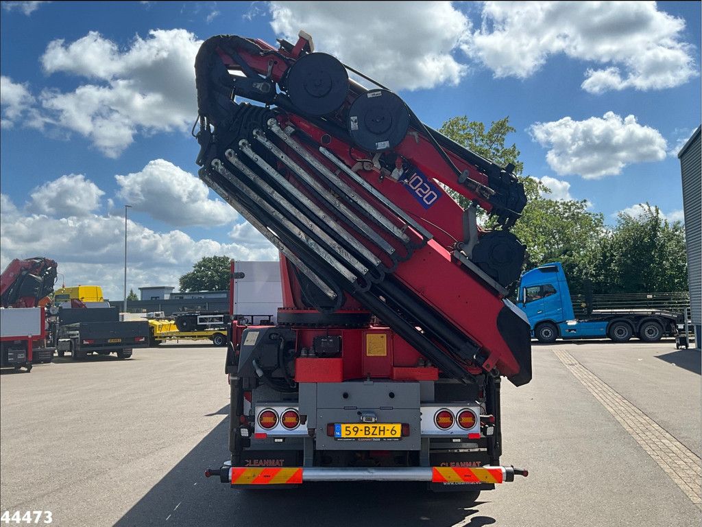 DAF FAQ CF 510 8x2 Euro 6 HMF 40 Tonmeter laadkraan + Fly-JIb