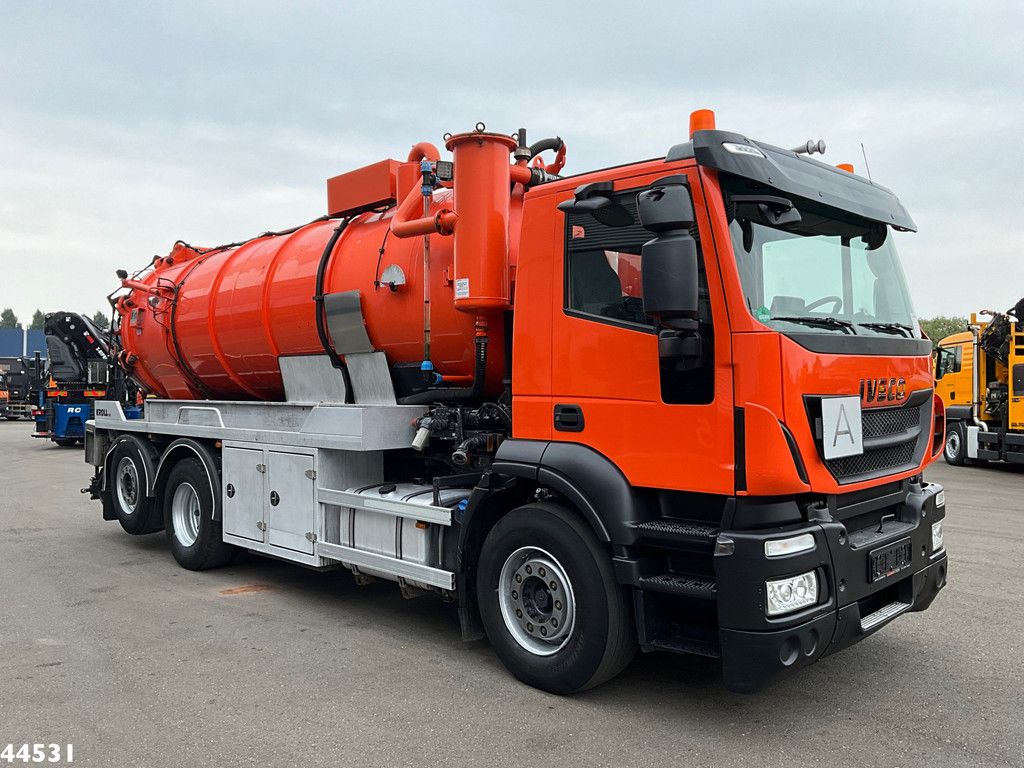 Iveco Stralis AD260SY/PS Euro 6 Kroll 13m³ Saug/Spul aufbau