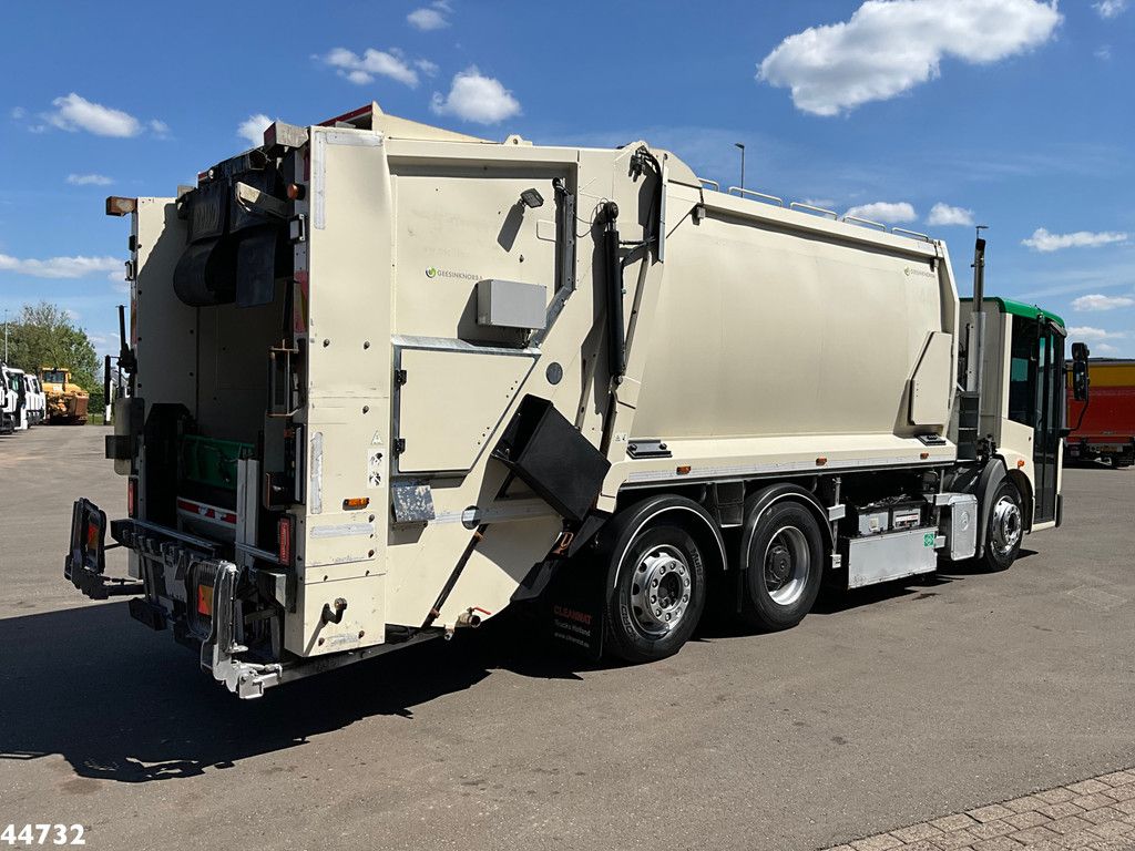 Mercedes-Benz Econic 2630 Euro 6 CNG Norba MF 300 18m³ 2 compartimenten just 137.620 km!