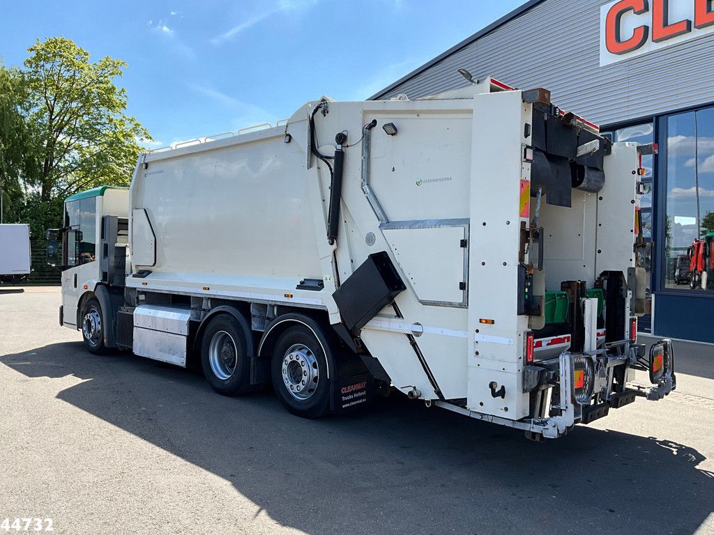 Mercedes-Benz Econic 2630 Euro 6 CNG Norba MF 300 18m³ 2 compartimenten just 137.620 km!