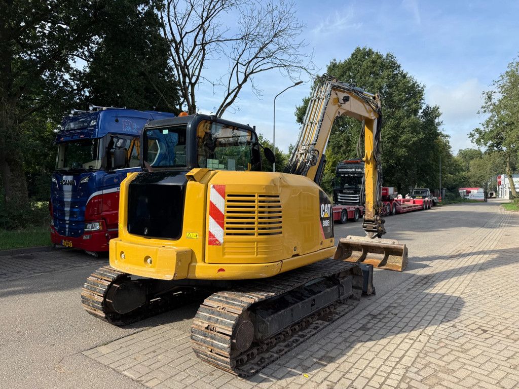 Caterpillar 308E. Automatic Greasing