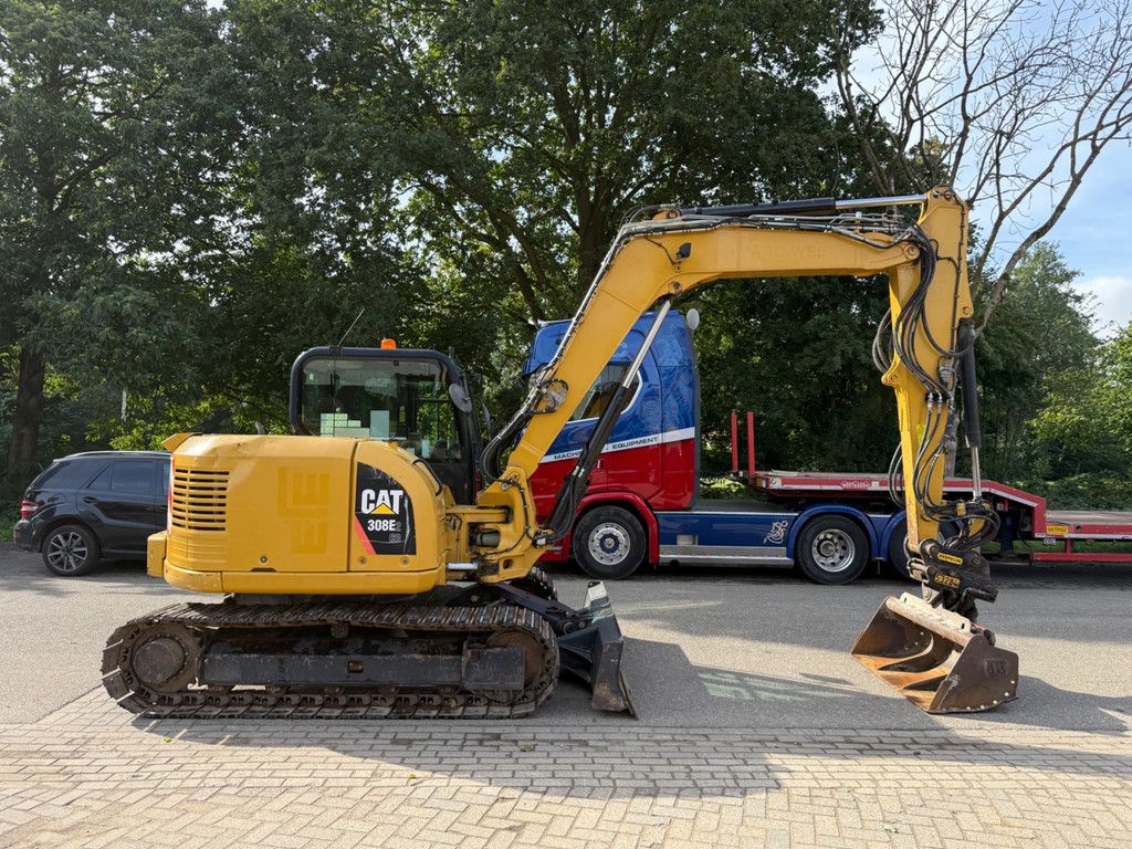 Caterpillar 308E. Automatic Greasing