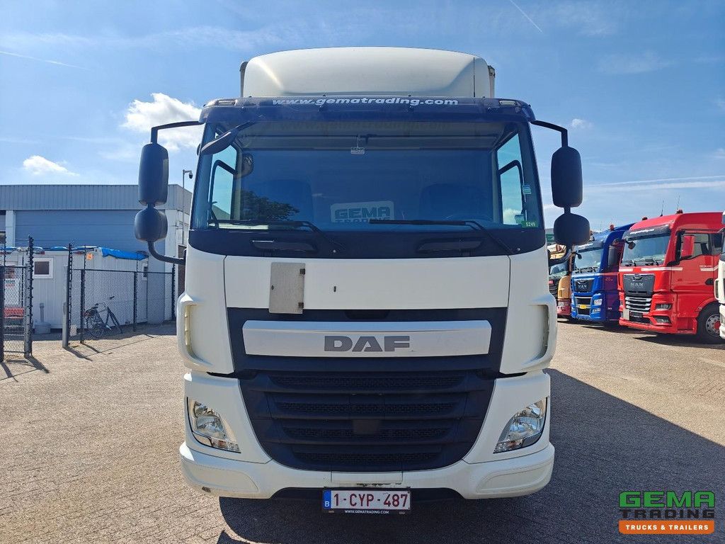 DAF CF 290 FA 4x2 DagCabine Euro 6A - 7,8m AluTeam Box - Dhollandia 2000KG AchterSluitKlep - 05/2027 APK