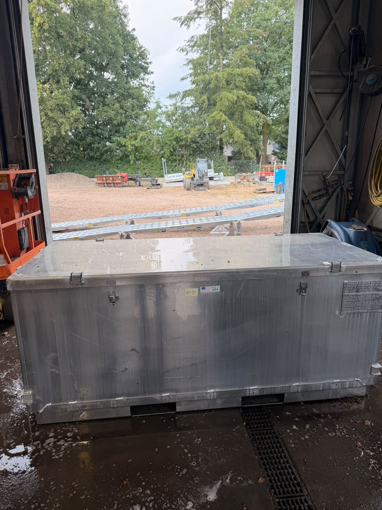 Aluminium oprijplaten totaal 9.12 lang cm 20 TON