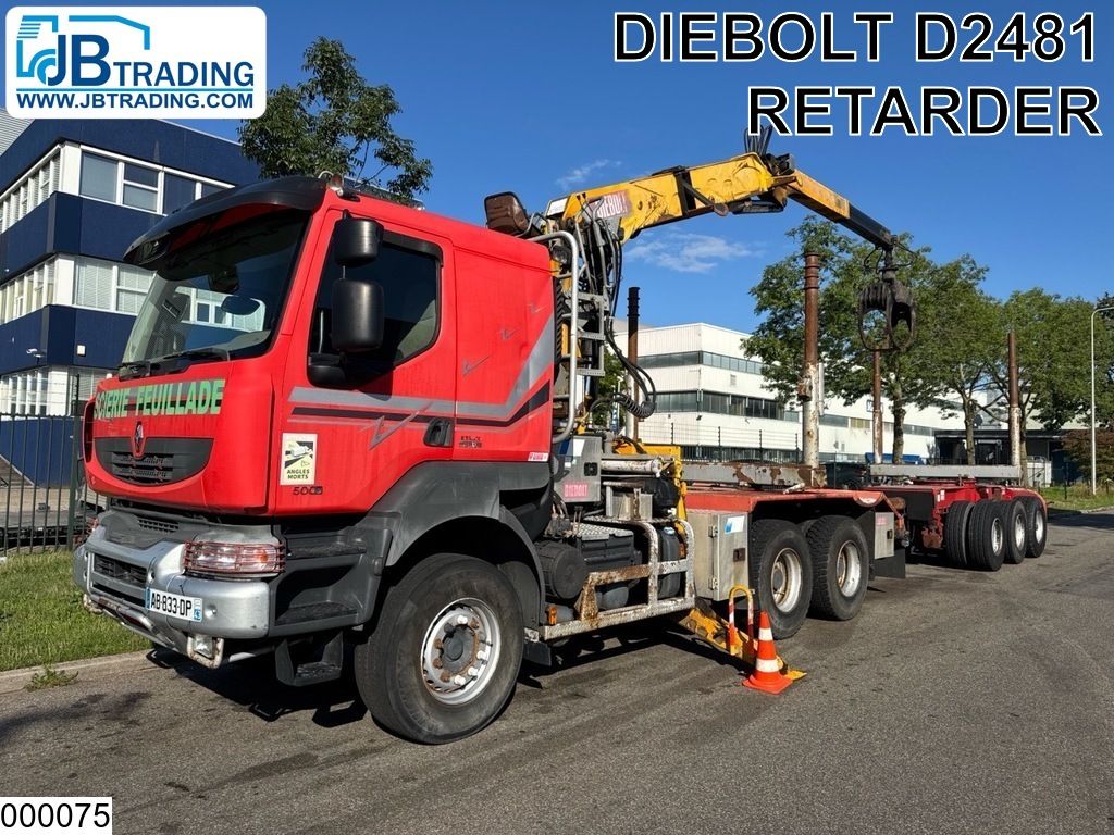 Renault Kerax 500 Dxi 6x4, EURO 4, Retarder, Diebolt