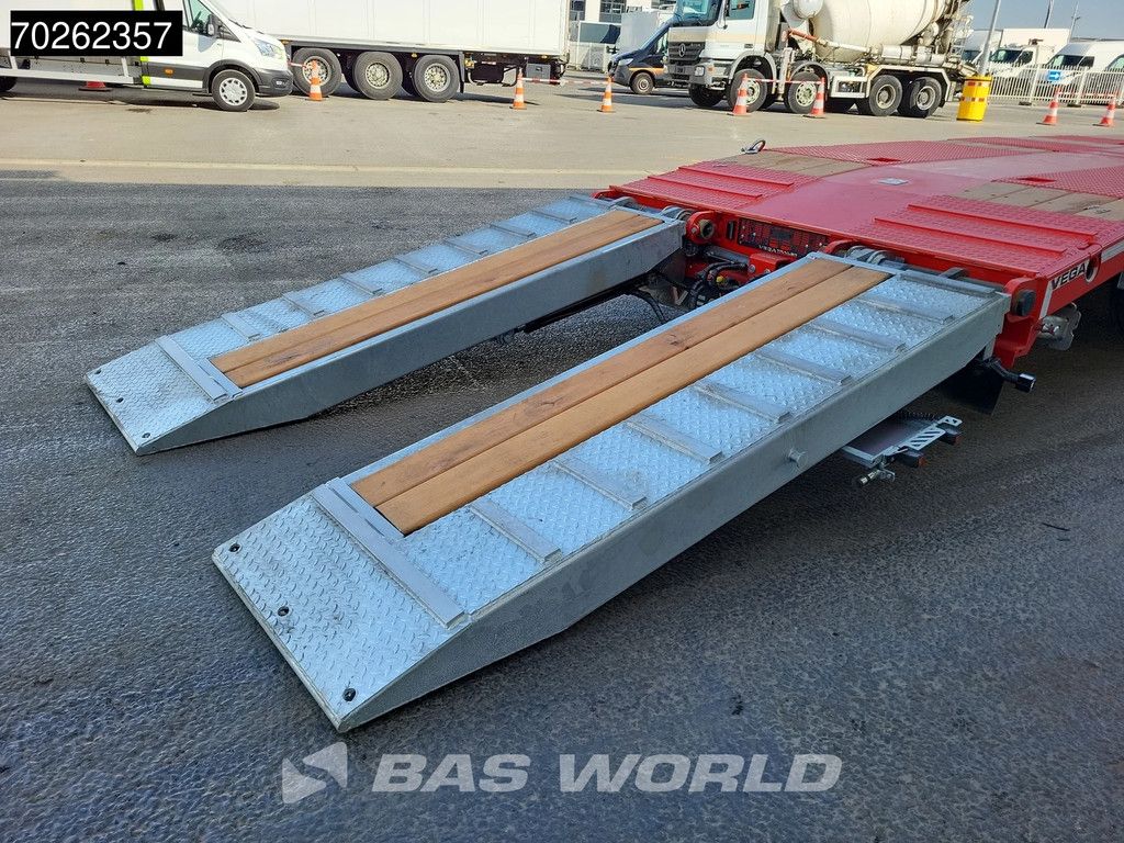 Vega Lowbed 2 axles NEW Hydr. Ramps. Lift+Steering Axle