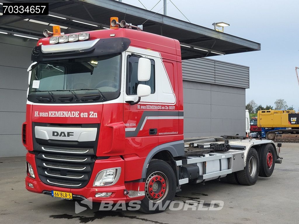 DAF XF XF 480 6X2 NL-truck APK VSL S26-6200 containersystem Lift+steering axle Automatic Euro 6