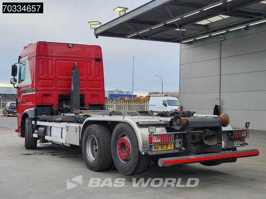 DAF XF XF 480 6X2 NL-truck APK VSL S26-6200 containersystem Lift+steering axle Automatic Euro 6