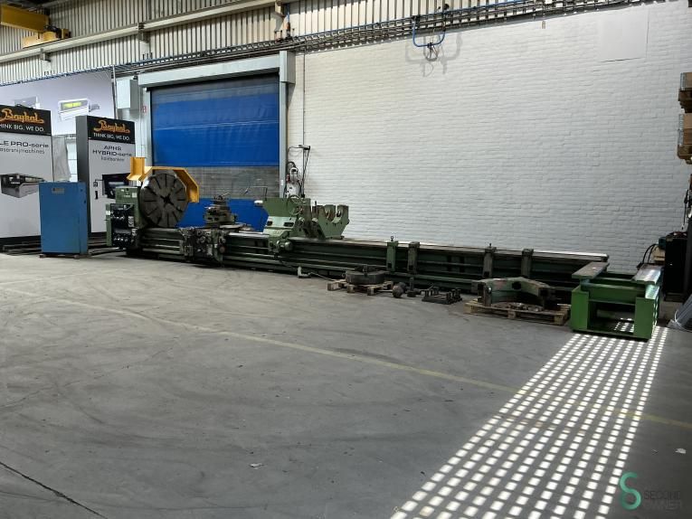 Horizontal lathes TOS SU 125x8000mm 1991