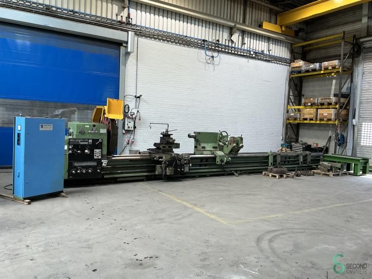 Horizontal lathes TOS SU 125x8000mm 1991
