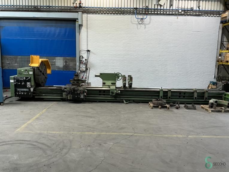 Horizontal lathes TOS SU 125x8000mm 1991