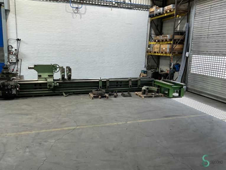 Horizontal lathes TOS SU 125x8000mm 1991