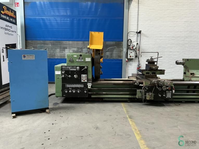 Horizontal lathes TOS SU 125x8000mm 1991