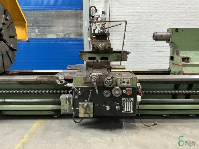 Horizontal lathes TOS SU 125x8000mm 1991