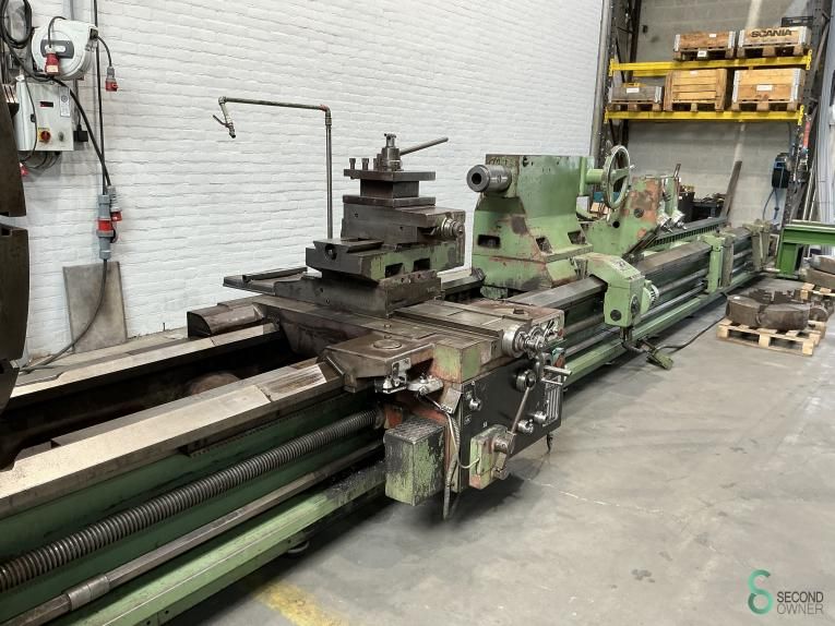 Horizontal lathes TOS SU 125x8000mm 1991