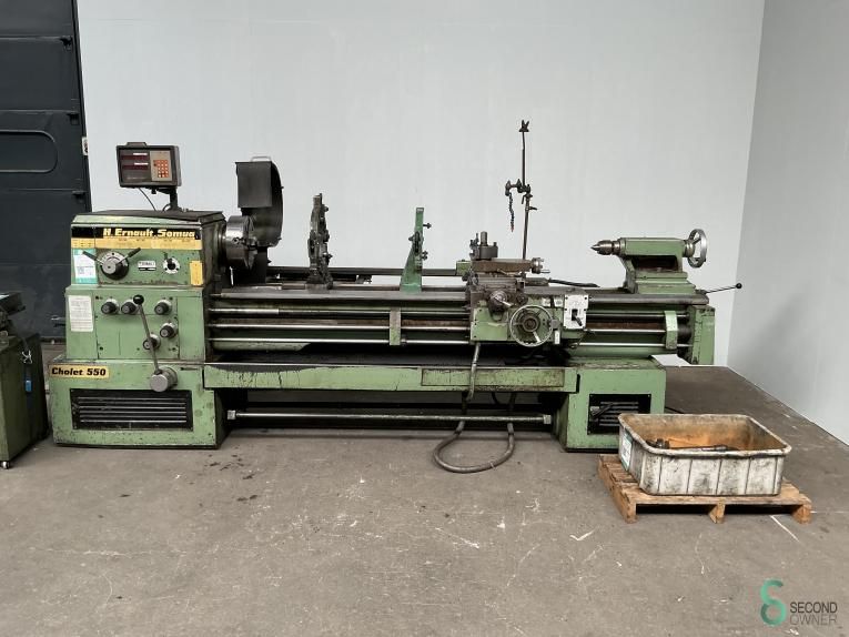 Horizontal lathes Ernault Cholet 550