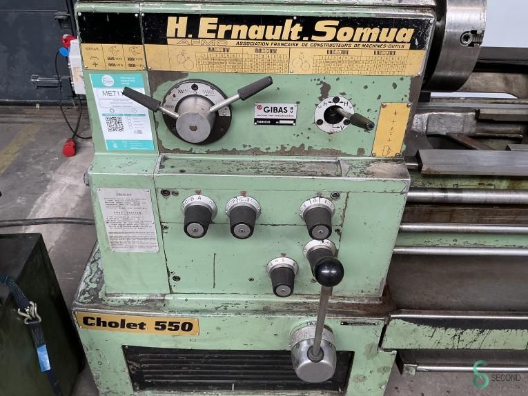 Horizontal lathes Ernault Cholet 550