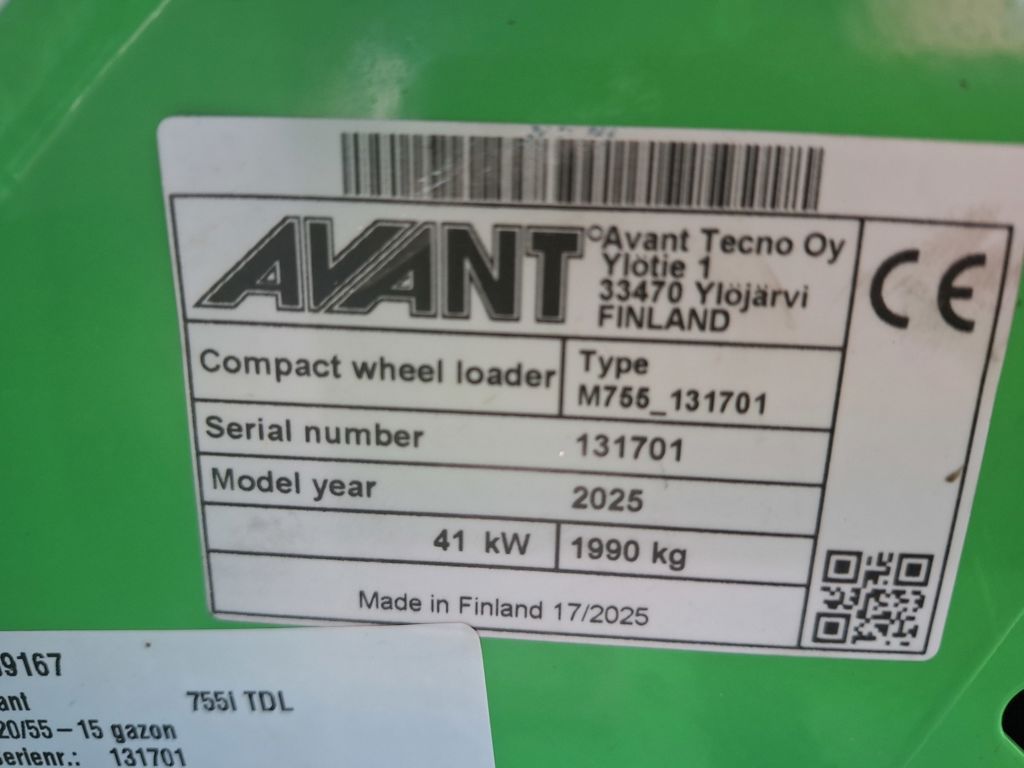 Avant 755i TDL