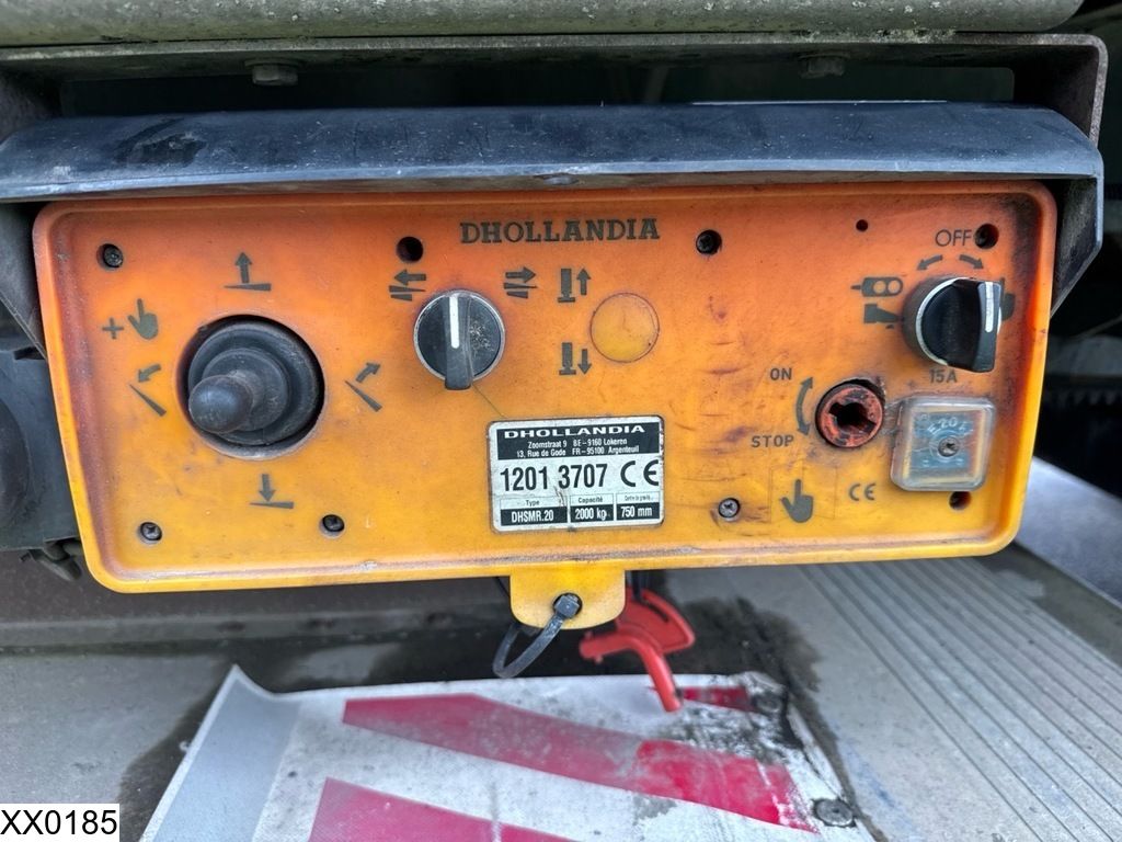 Fruehauf open laadbak Lift axle
