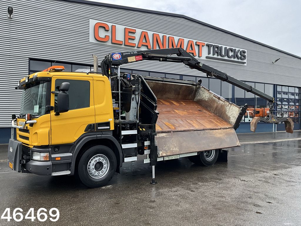 Scania P 280 HMF 12 Tonmeter Z-kraan