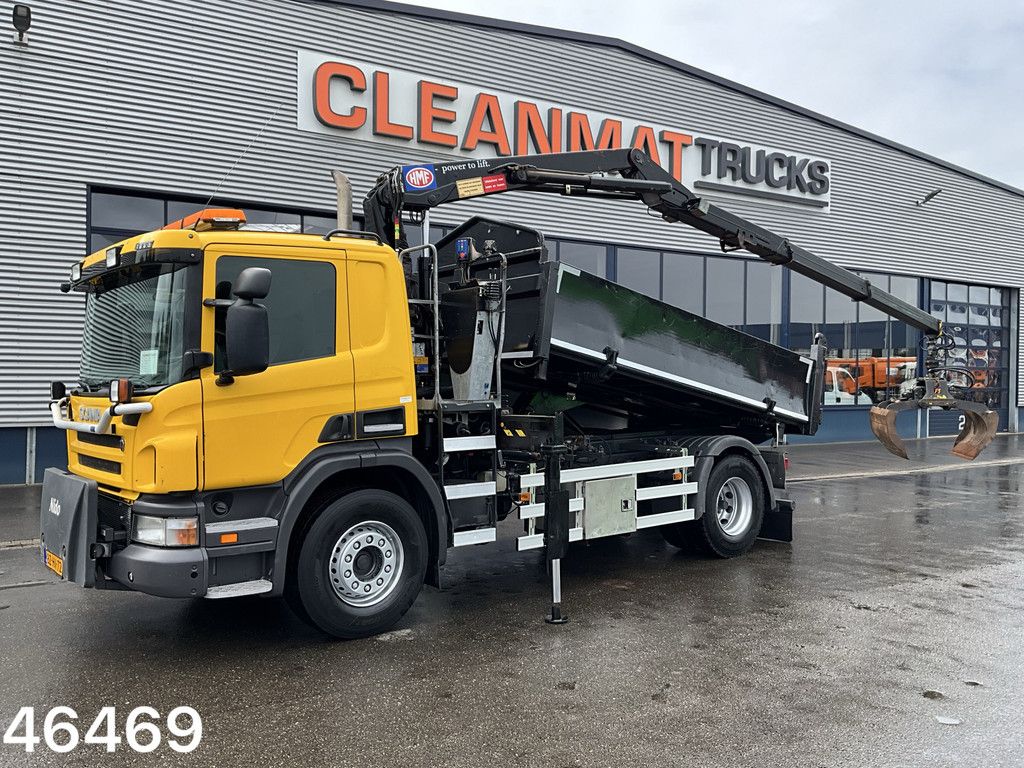 Scania P 280 HMF 12 Tonmeter Z-kraan