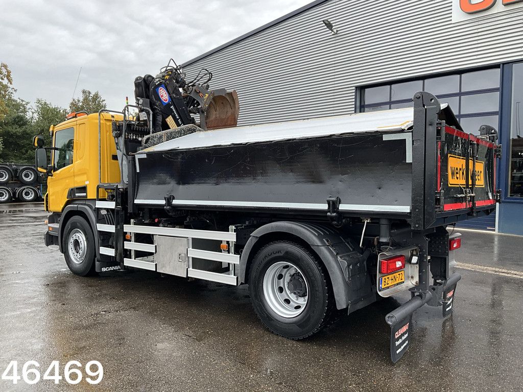 Scania P 280 HMF 12 Tonmeter Z-kraan