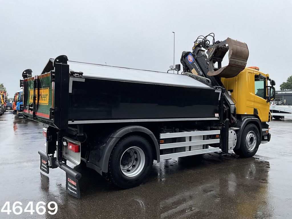Scania P 280 HMF 12 Tonmeter Z-kraan