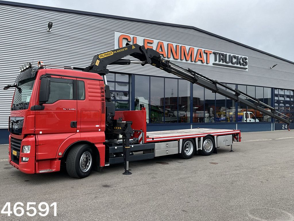 Man TGX 26.420 Palfinger 42 Tonmeter laadkraan