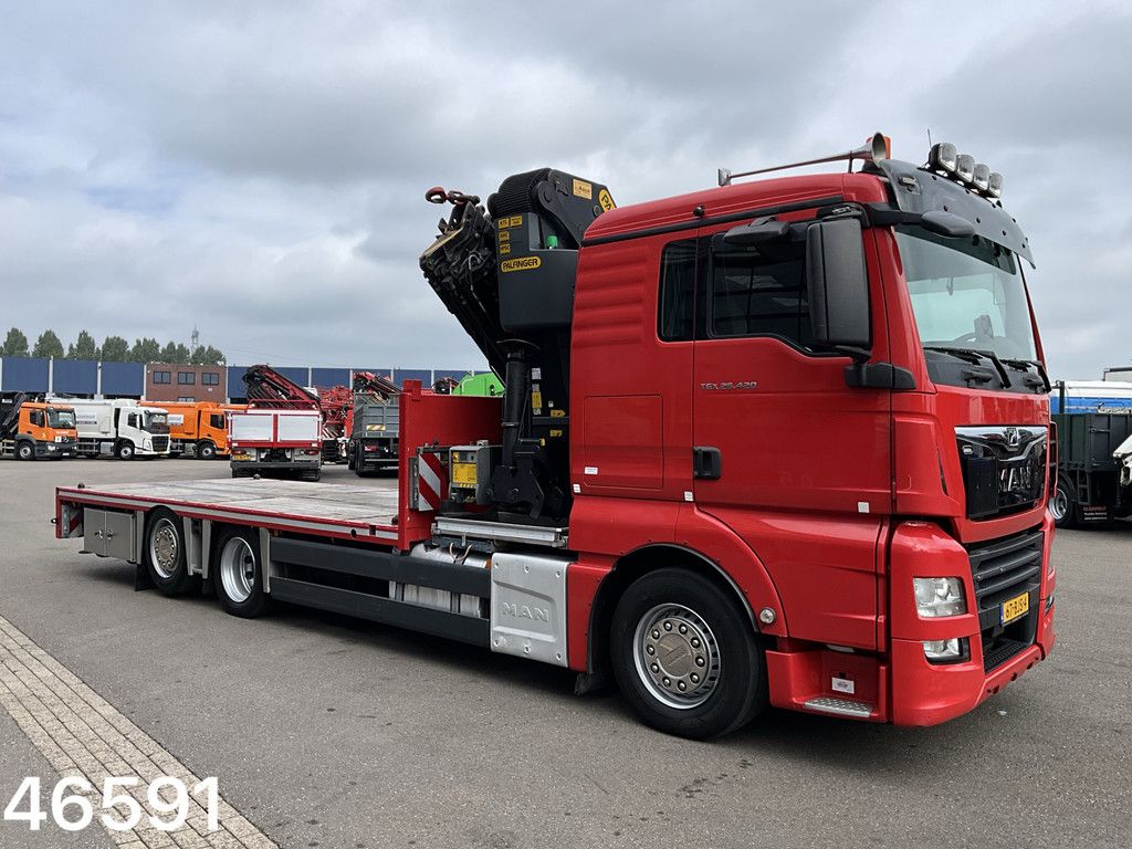 Man TGX 26.420 Palfinger 42 Tonmeter laadkraan