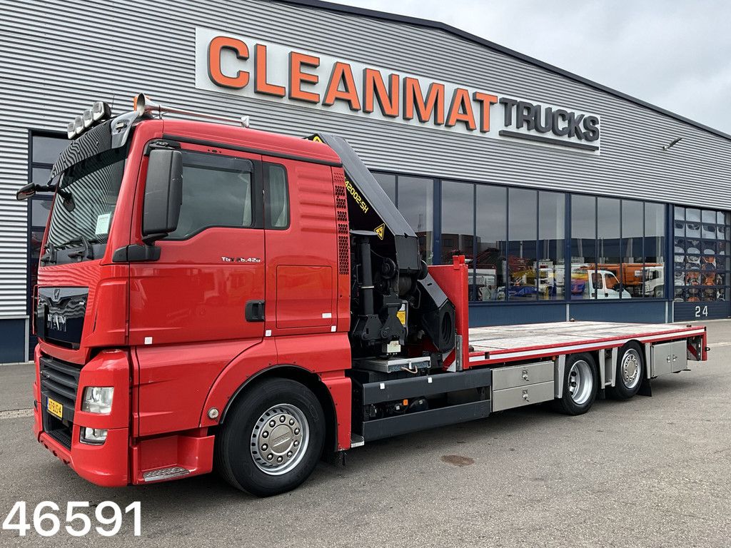 Man TGX 26.420 Palfinger 42 Tonmeter laadkraan