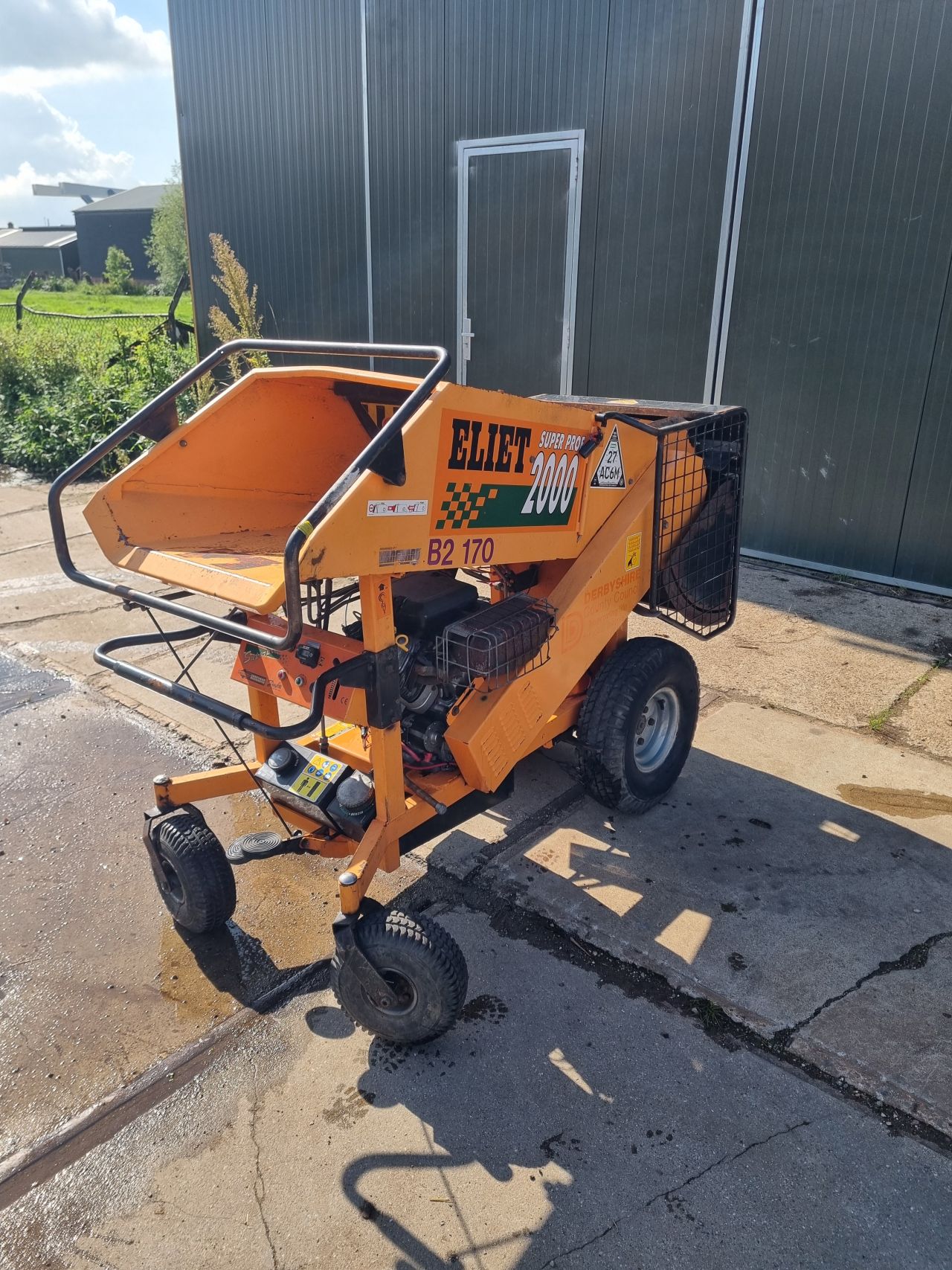 Eliet superprof 2000 houtversnipperaar