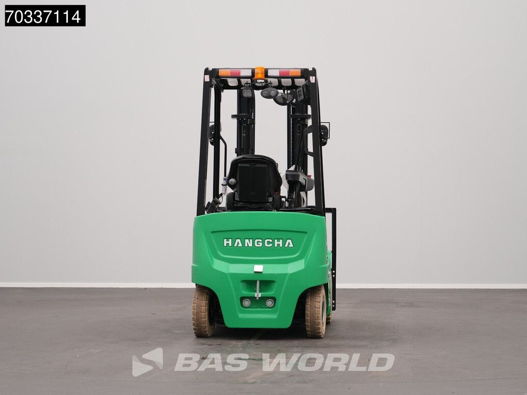 Hangcha CPD18 Electric Li-ion Forklift - Triplex - Warranty