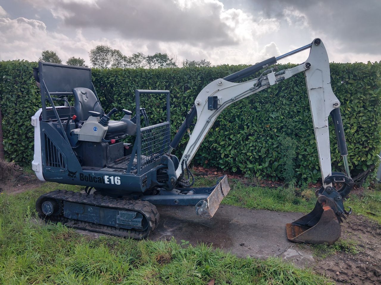 Minigraver Bobcat ET 16 ( Bj 2013 ) Sloop-sorteer / Minikraan