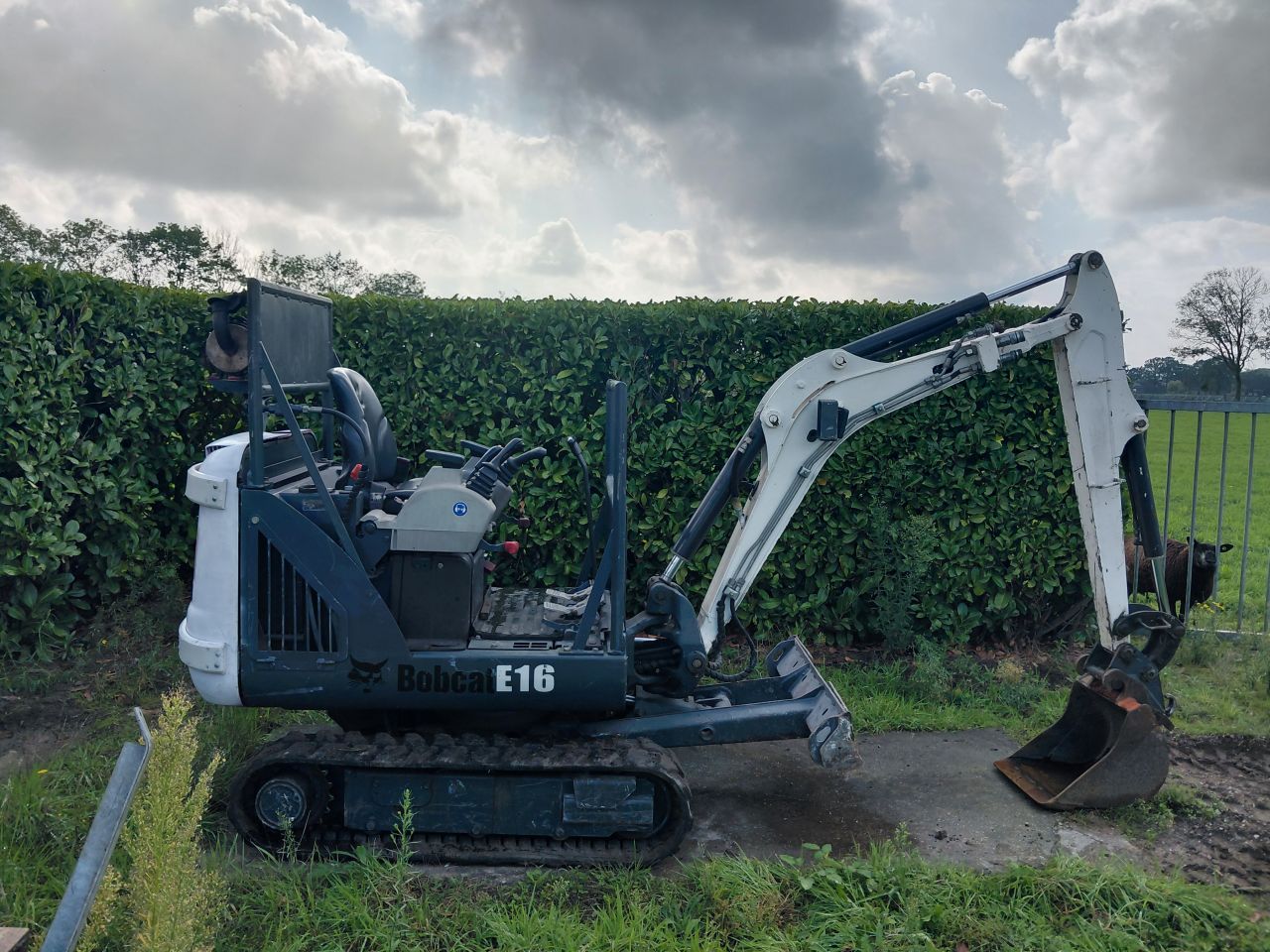 Minigraver Bobcat ET 16 ( Bj 2013 ) Sloop-sorteer / Minikraan