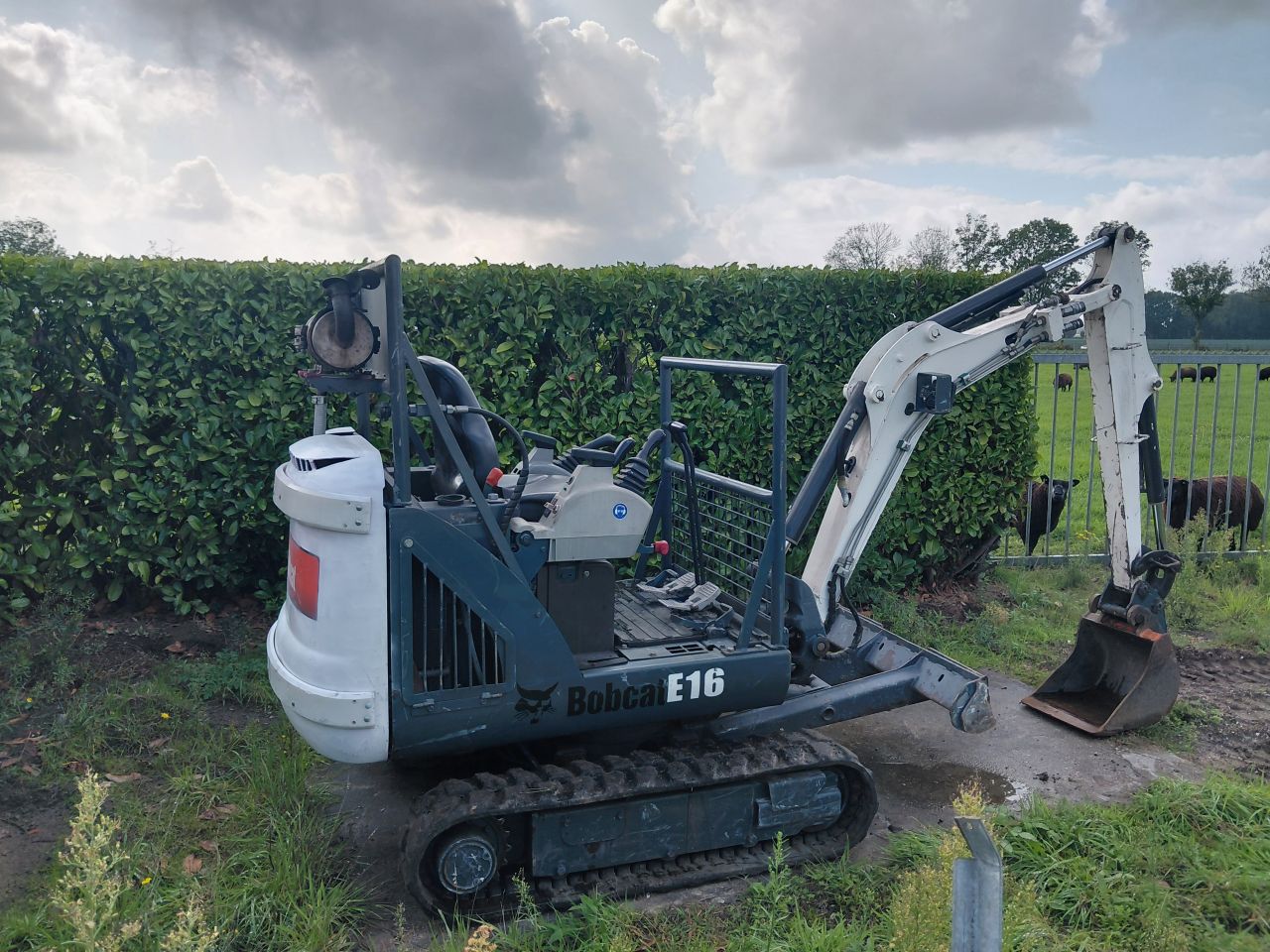 Minigraver Bobcat ET 16 ( Bj 2013 ) Sloop-sorteer / Minikraan