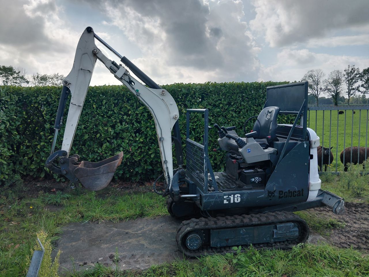 Minigraver Bobcat ET 16 ( Bj 2013 ) Sloop-sorteer / Minikraan