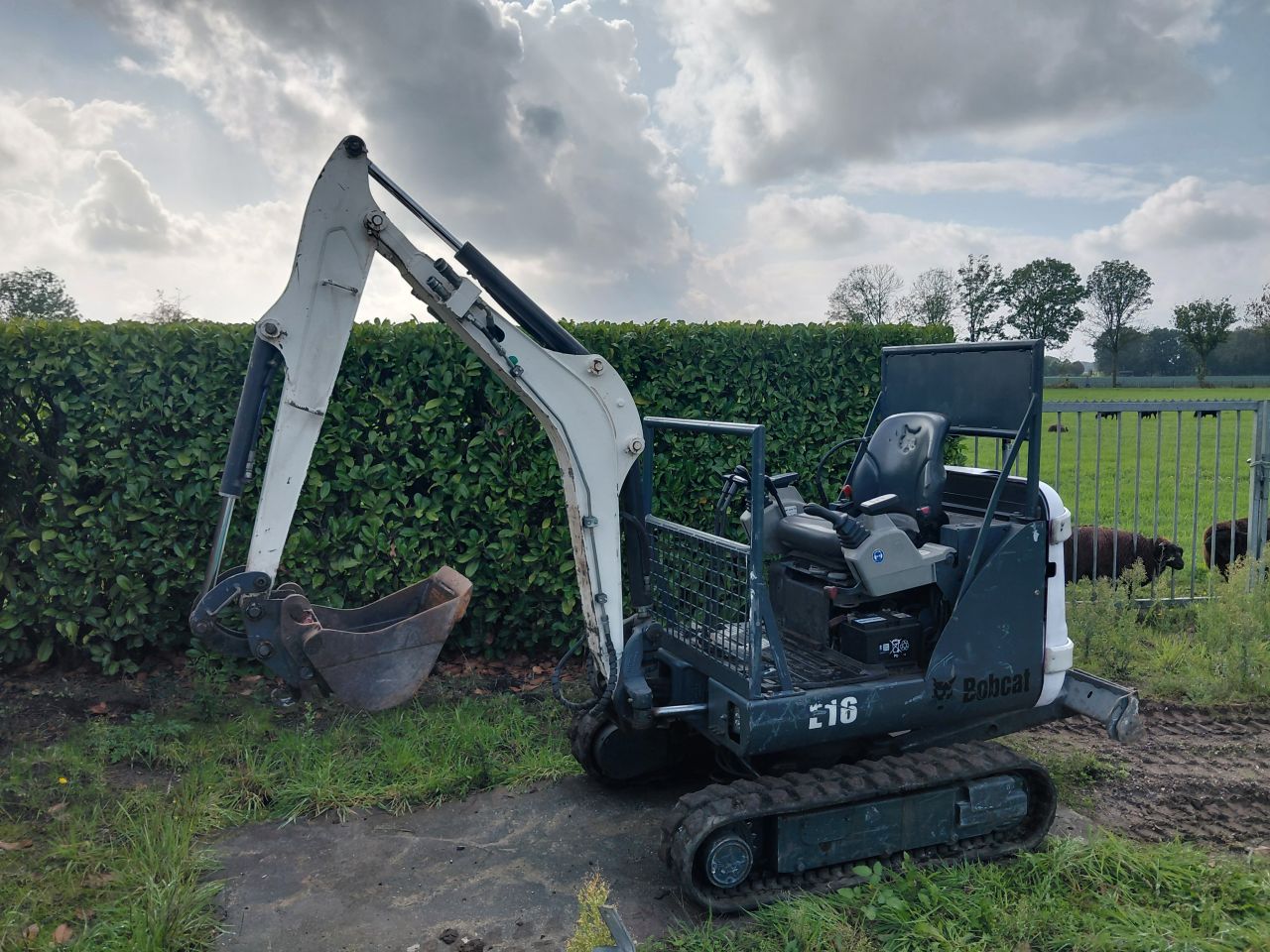 Minigraver Bobcat ET 16 ( Bj 2013 ) Sloop-sorteer / Minikraan