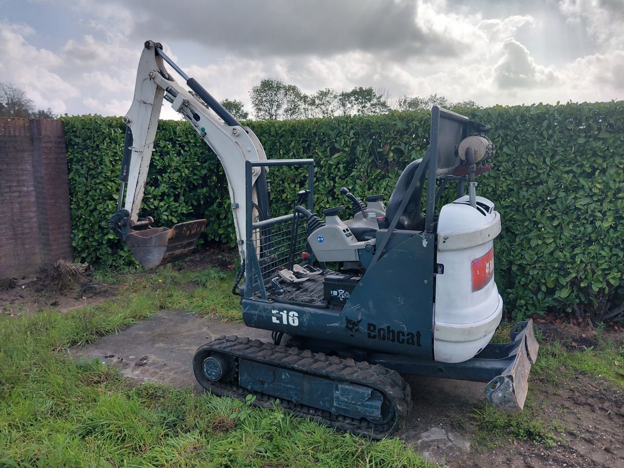 Minigraver Bobcat ET 16 ( Bj 2013 ) Sloop-sorteer / Minikraan