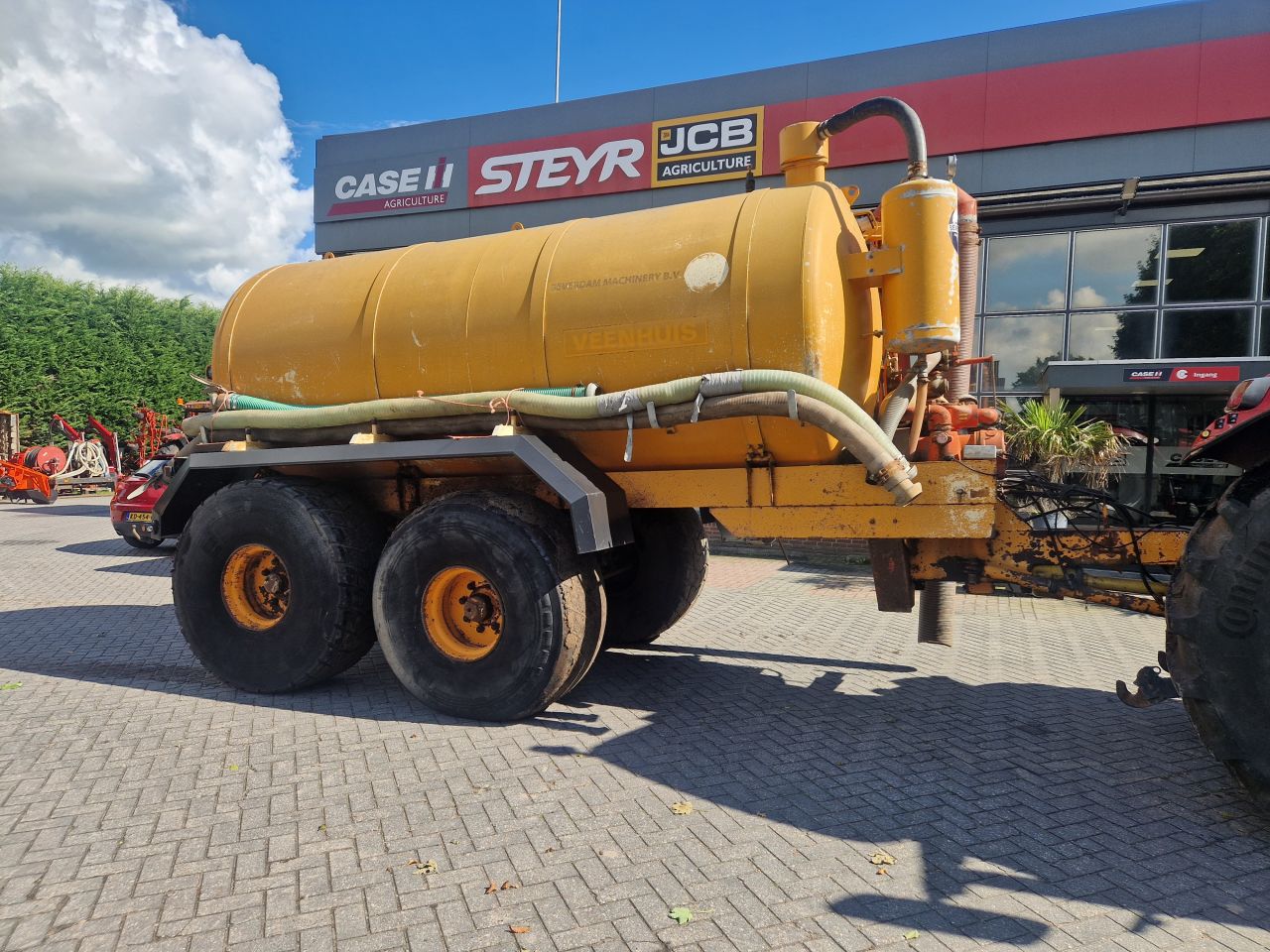 Veenhuis 10.000L waterwagen transport